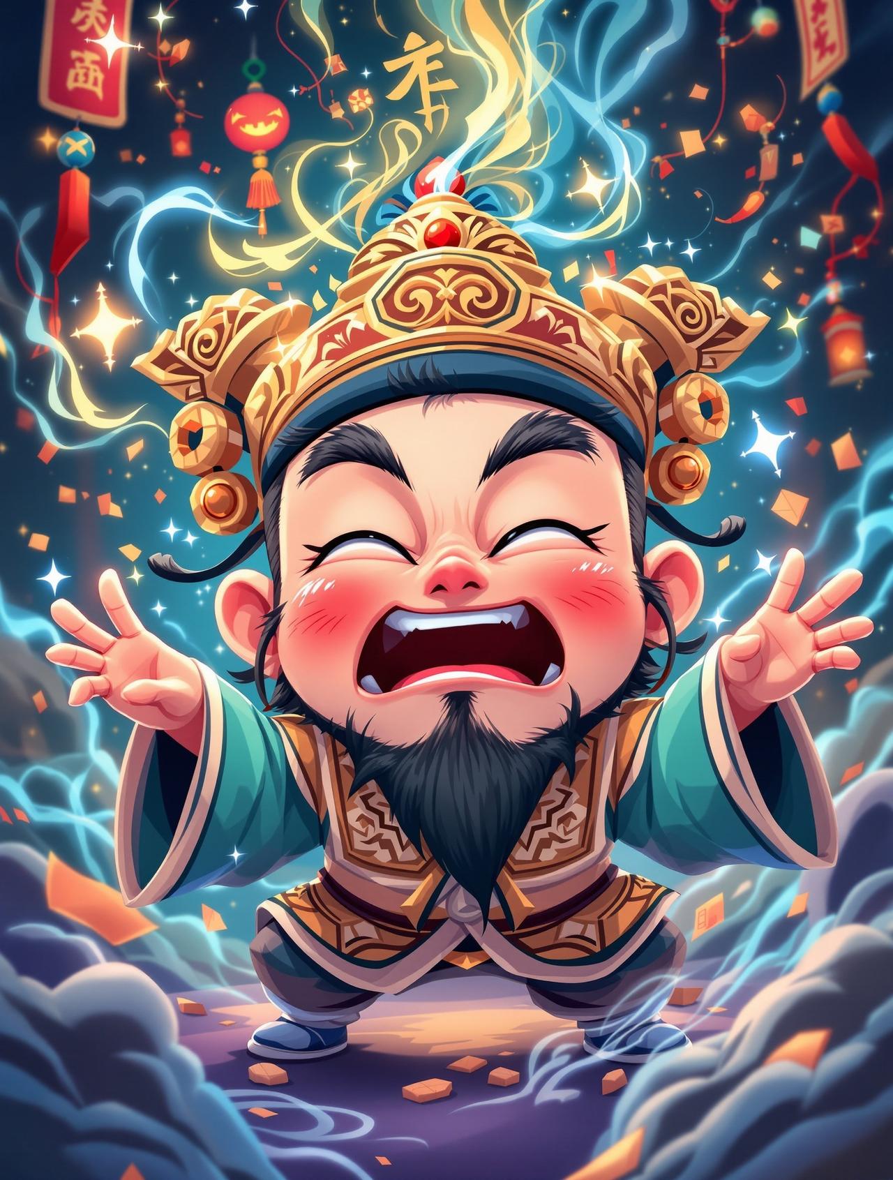 韩漫画灵剑山番剧封面 - 修仙喜剧题材动画